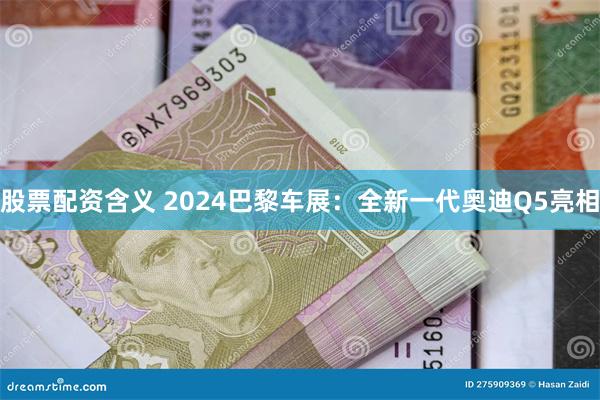 股票配资含义 2024巴黎车展：全新一代奥迪Q5亮相