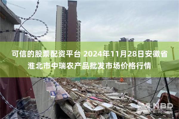 可信的股票配资平台 2024年11月28日安徽省淮北市中瑞农产品批发市场价格行情